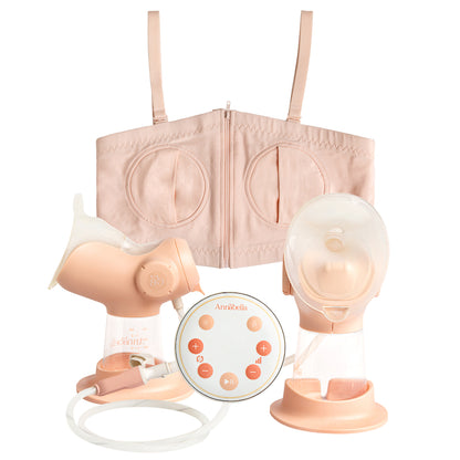 Annabella Dubbele Elektrische Borstkolf - 18-24mm maat + Gratis Bh