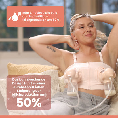 Annabella Dubbele Elektrische Borstkolf - 18-24mm maat + Gratis Bh